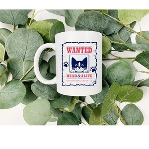 Custom Sublimated Schrodinger’s Cat 11 oz Mug